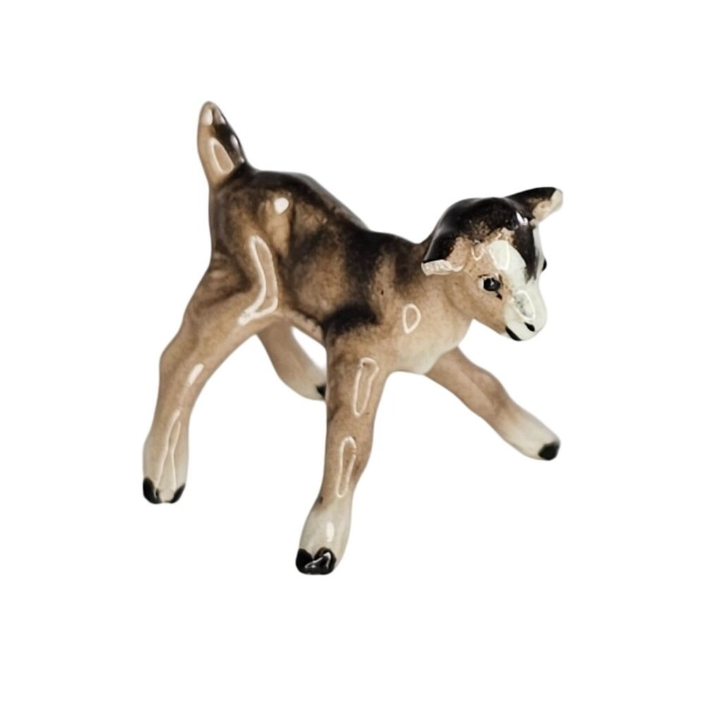 Hagen Renaker Monrovia Baby Goat Kid Standing Miniature Figurine *Chipped*